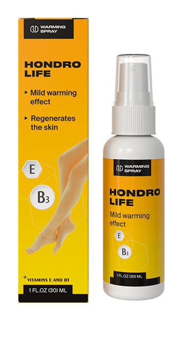 HondroLife spray naturale per articolazioni con artiglio del diavolo e arnica